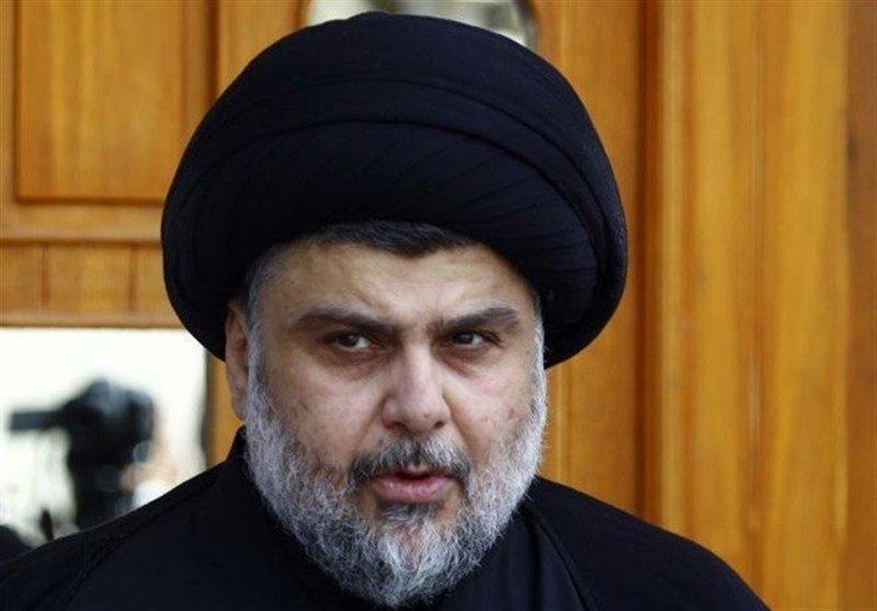مقتدی صدر وارد نجف شد، عکس