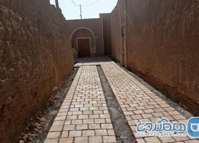 انتها عملیات محوطه سازی بافت تاریخی روستای هدف گردشگری بیابانک